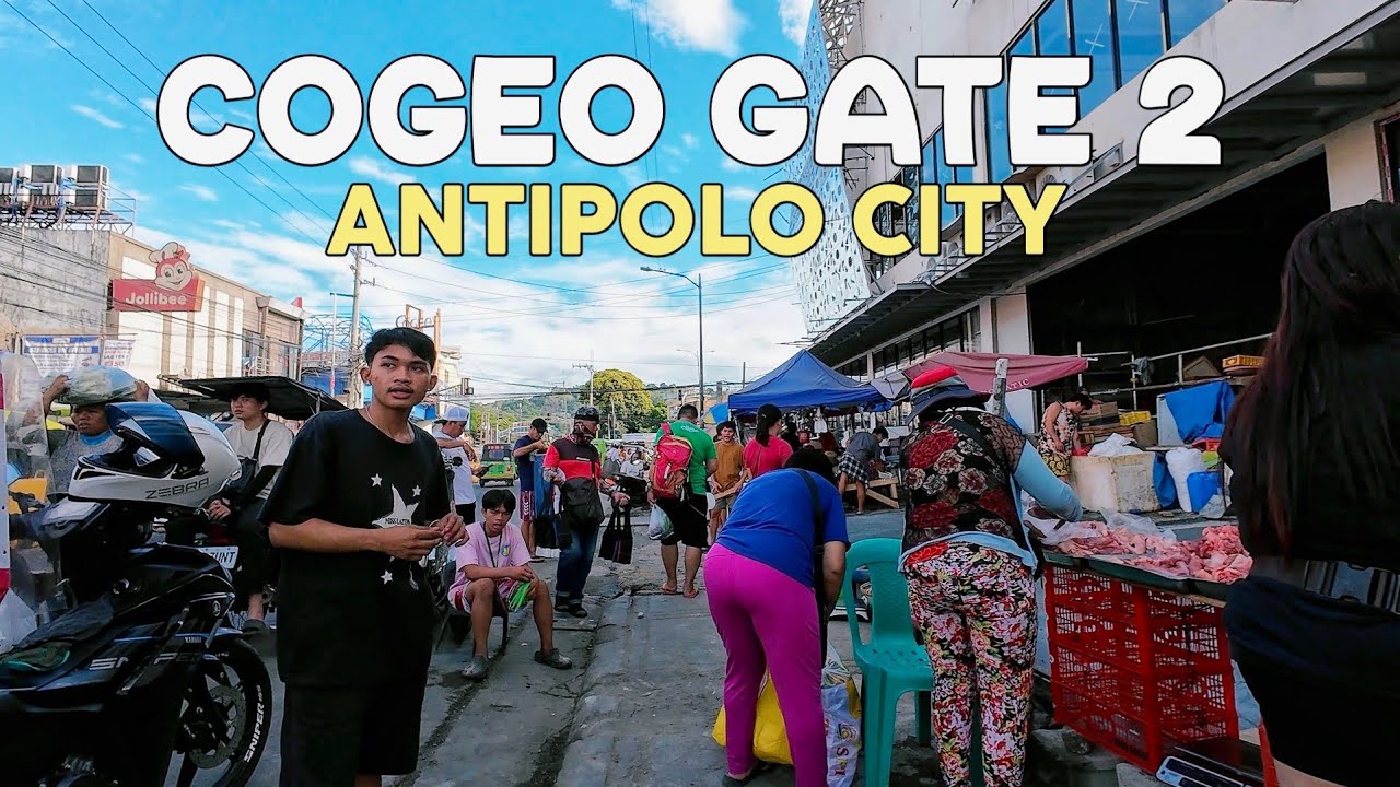 🇵🇭 [4K] Walking Through COGEO ANTIPOLO CITY | Rizal Philippines.. - YouTube