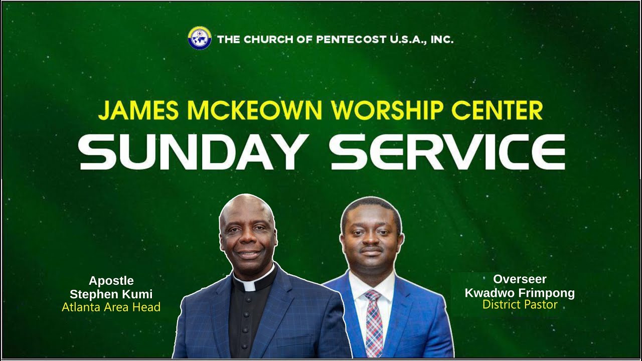The Church Of Pentecost - JMWC Sunday Online Service  - 01/10/26.