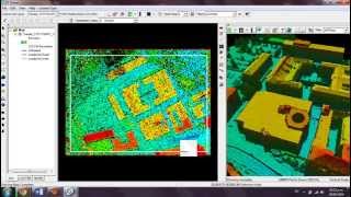 Visualización de datos LIDAR usando LP360