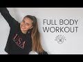 Full body hiit workout  intermediate equipment free version given