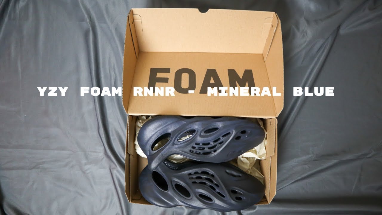 Yeezy Foam RNNR Mineral Blue Review - I was wrong about these