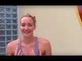 Swimmers talking yoga  australian olympian madi wilson
