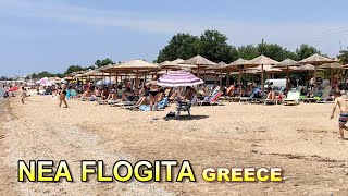 Nea Flogita 2. Grčka. Nea Flogita Greece.