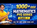 1000+ OSSC Mathematics PYQ Series | Class - 1 | CGL RI ARI AMIN ICDS SFS | Rajesh jena
