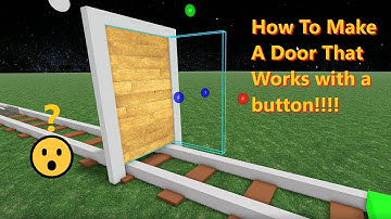 Create a Cart Ride! How to make a door!