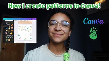 How I Create My Seamless Patterns in Canva for My Printify Pop Up Shop