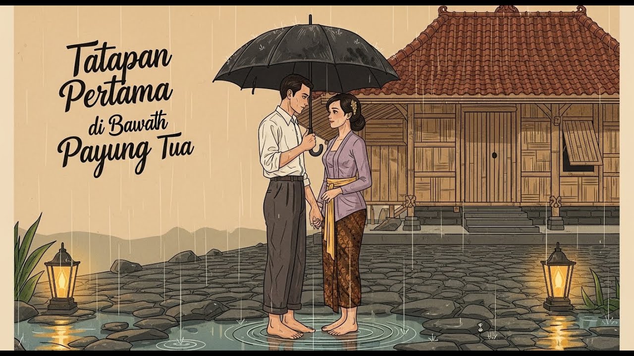 Tatapan Pertama di Bawah Payung Tua | Tembang Kenangan yang Menyentuh Jiwa