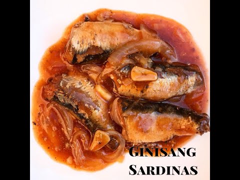 COMMENT CUIRE ginisang SARDINAS