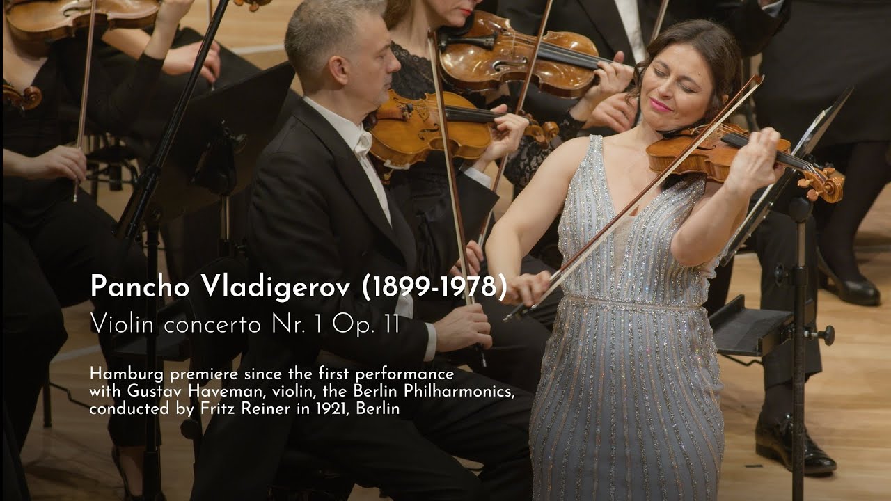PANCHO VLADIGEROV - Violin concerto Nr. 1 Op. 11 - Joanna