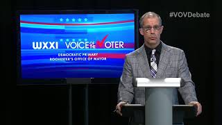 LIVE: 2025 Voice of the Voter Rochester mayoral debate