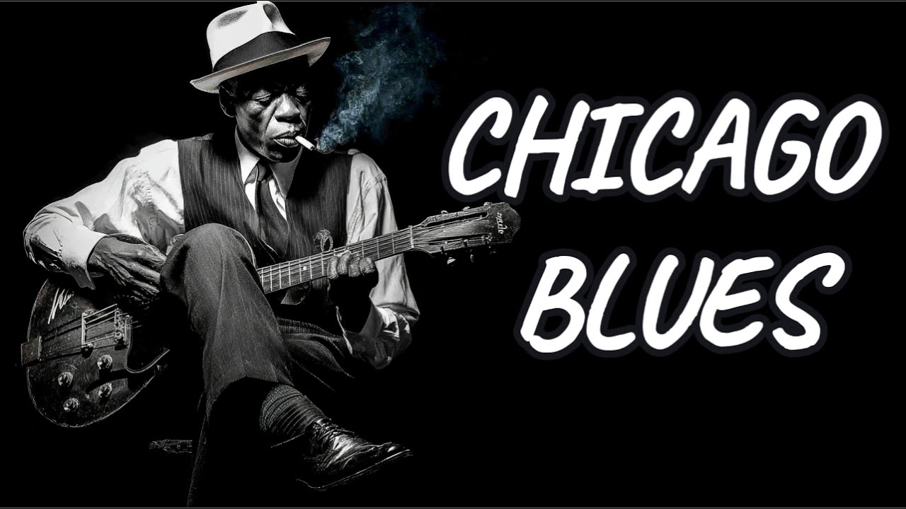 Slow Chicago Blues🎸Soulful Blues Music for Late Night Relaxation & Whiskey Sessions, Evening Chill
