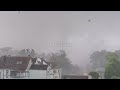 Shocking footage from Germany! A terrible tornado destroys Paderborn and Lippstadt!