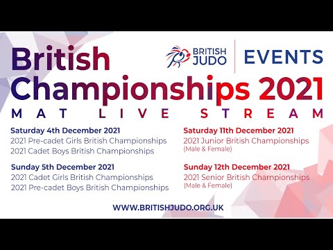 British Championships 2021 Junior & Senior | 12th December | Mat Two
