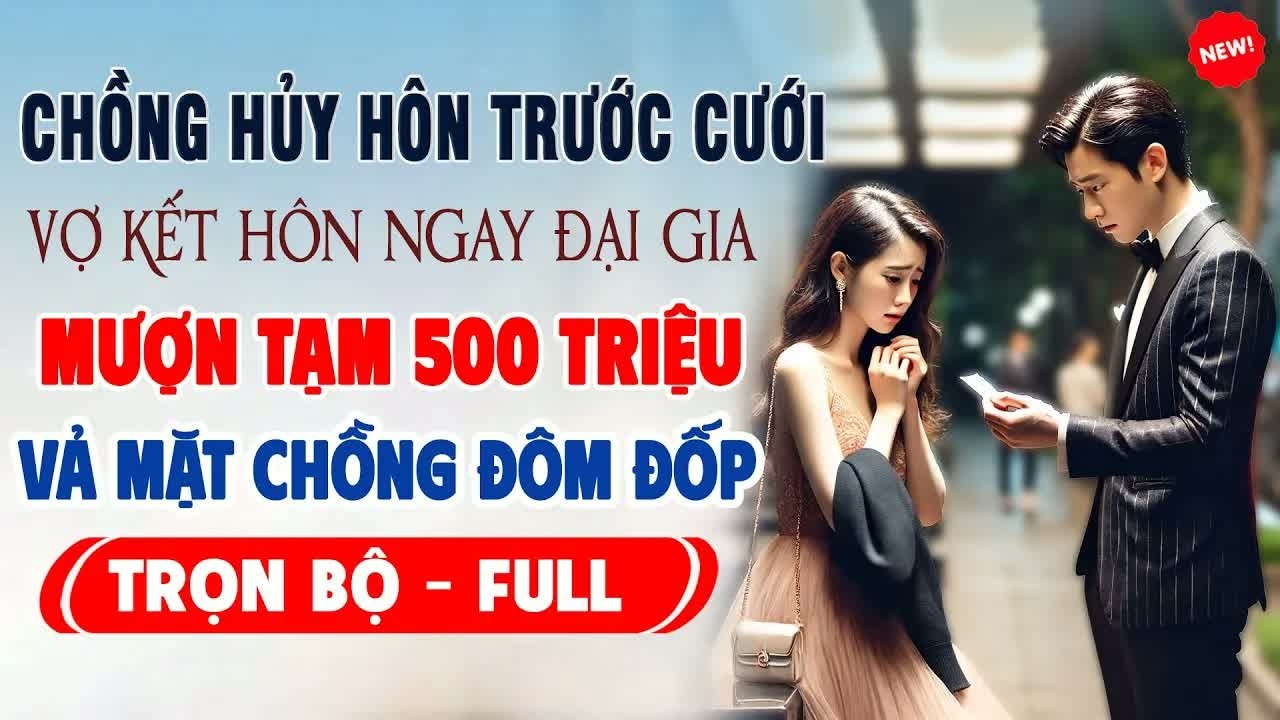 Trước giờ cưới bất ngờ hủy hôn để cưới đại gia, anh còn mượn tôi 500 triệu rồi biến mất không dấu vế