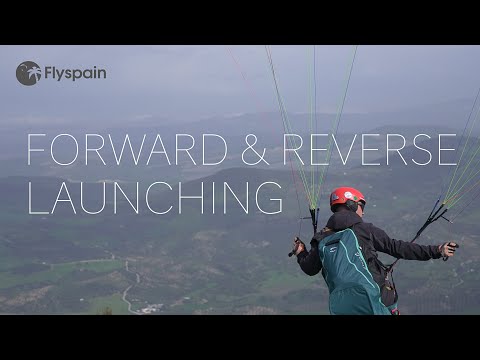 Forward launching & reverse launching your paraglider (and how not to do it)