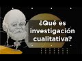 Investigación cualitativa