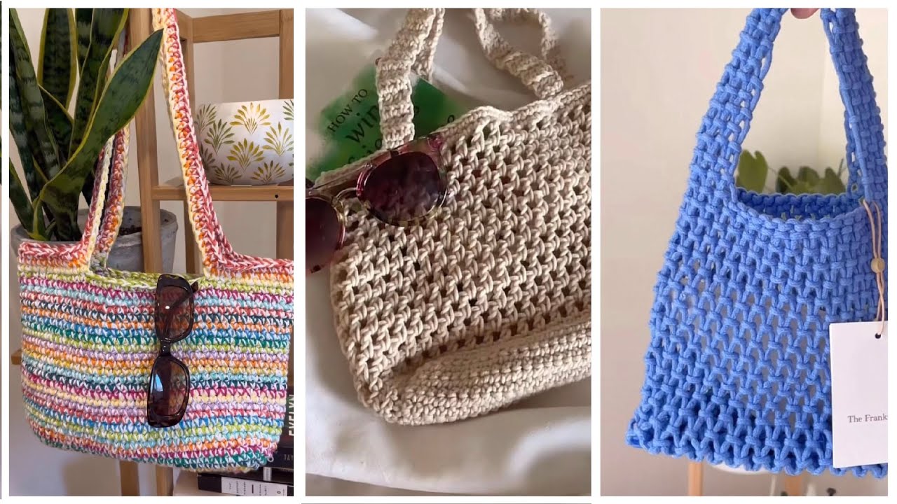 Crochet Summer Bag - TikTok Compilation 273 | 