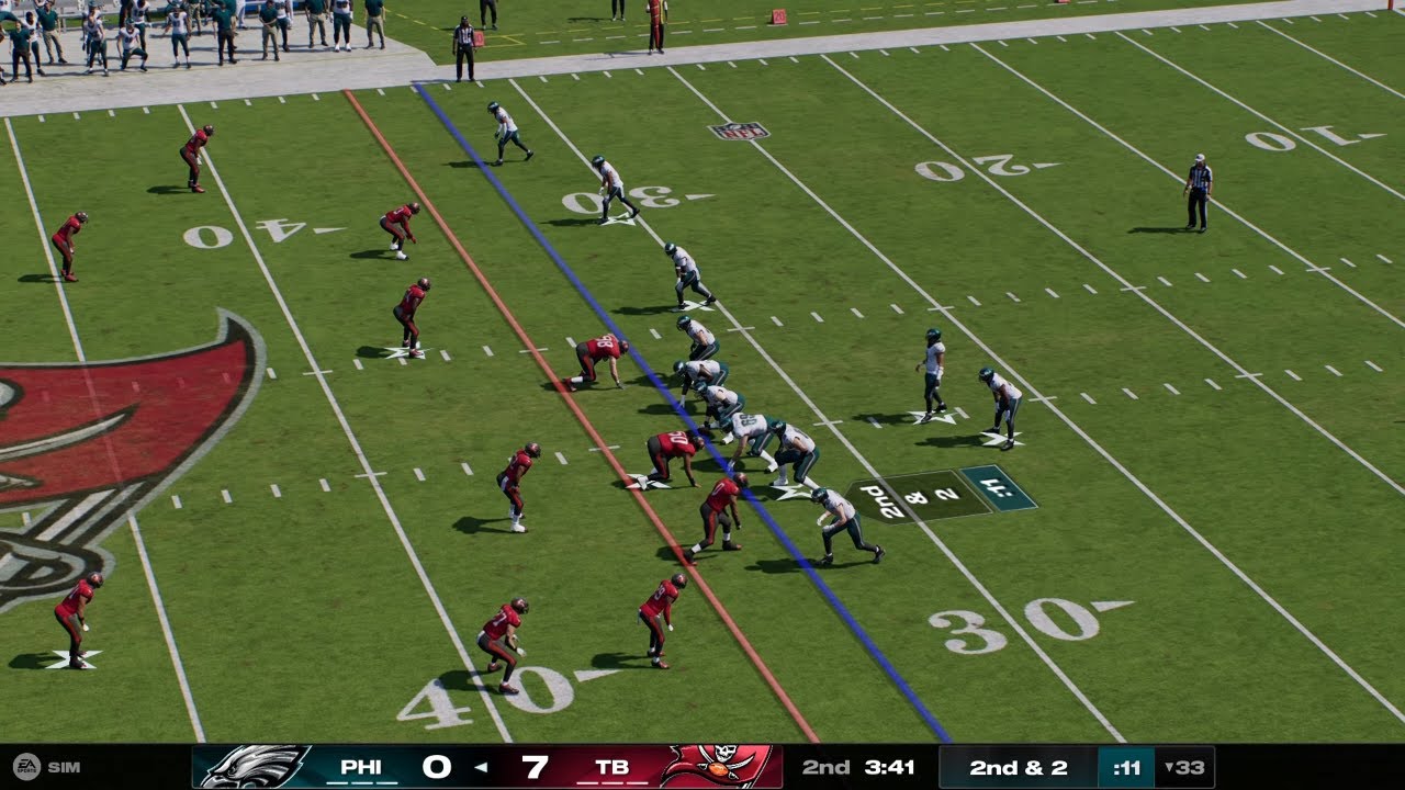 Madden NFL 25 Gameplay Tampa Bay Buccaneers vs Philadelphia Eagles