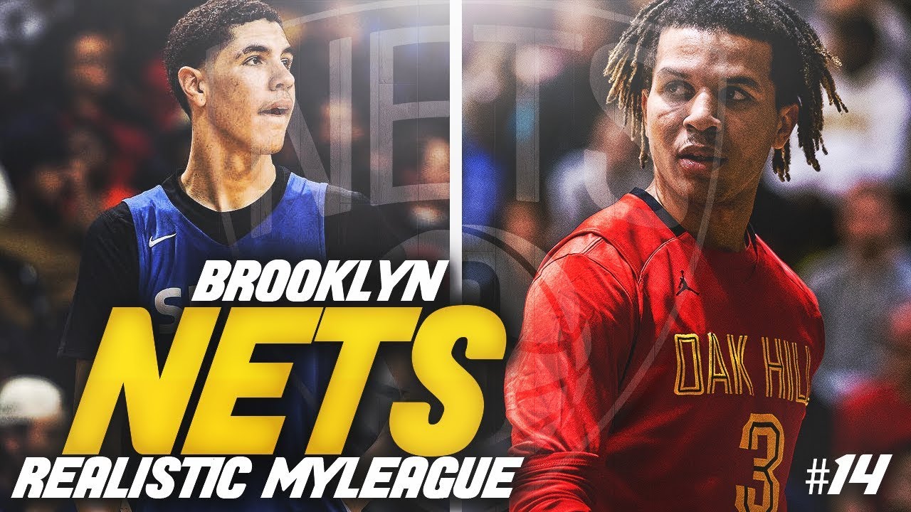 COLE ANTHONY BATTLES LAMELO BALL!! NBA 2K19 BROOKLYN NETS