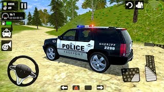 Offroad Cadillac Escalade - Police 4x4 SUV Driving Simulator - Android Gameplay screenshot 4