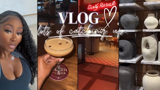 Weekly VLOG | Let’s catch up! Coffee Bar Update, Crate&amp; Barrel Furniture Shopping, Solo Dates in ATL