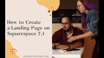 Custom Landing Page on Squarespace 7.1