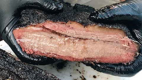 Slow Motion Slicing of a Juicy Brisket