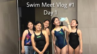 Swim Meet Vlog #1 Day 1 | New Clark City Aquatic Center | Allyza Nicole Quiwa