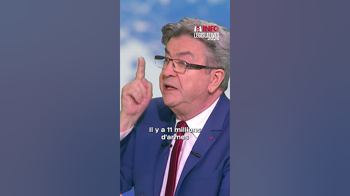 Jean-Luc Mélenchon sur la sécurité #Législatives2024