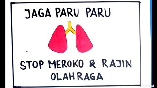 Membuat Poster Tentang Cara Merawat Organ Pernapasan _ Poster Kesehatan
