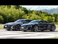 Audi RS e-tron GT VS Audi R8 V10 Performance quattro | Drag Race | L'Auto