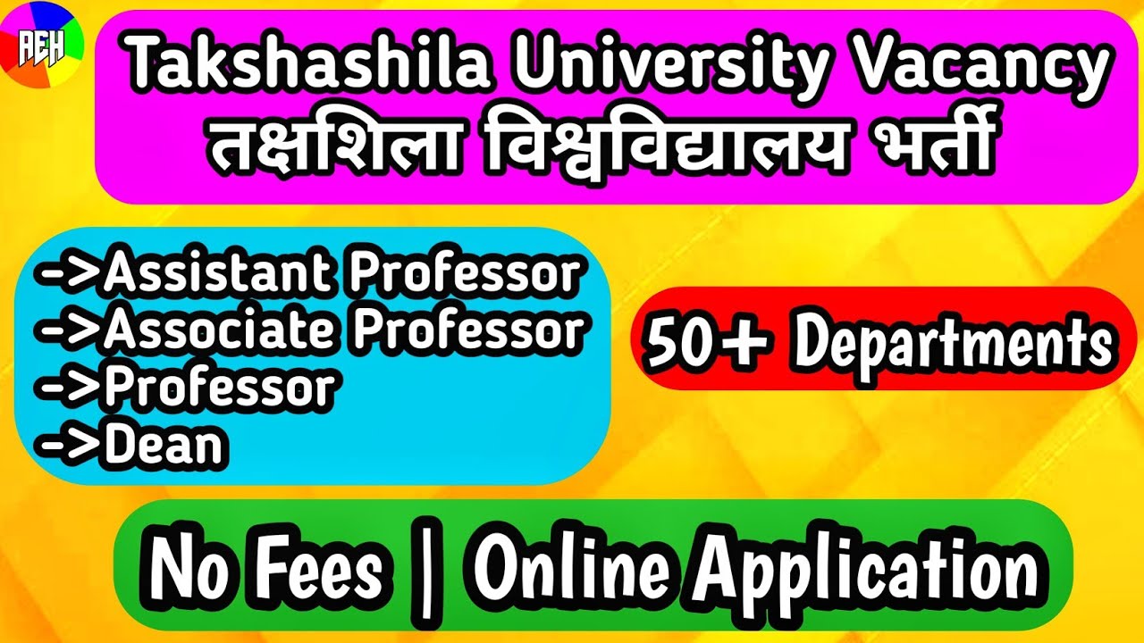 Assistant Professor Associate Professor Professor Dean Vacancies