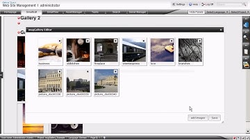 Demo: OpenText™ | Web Site Management - mugGallery Editor