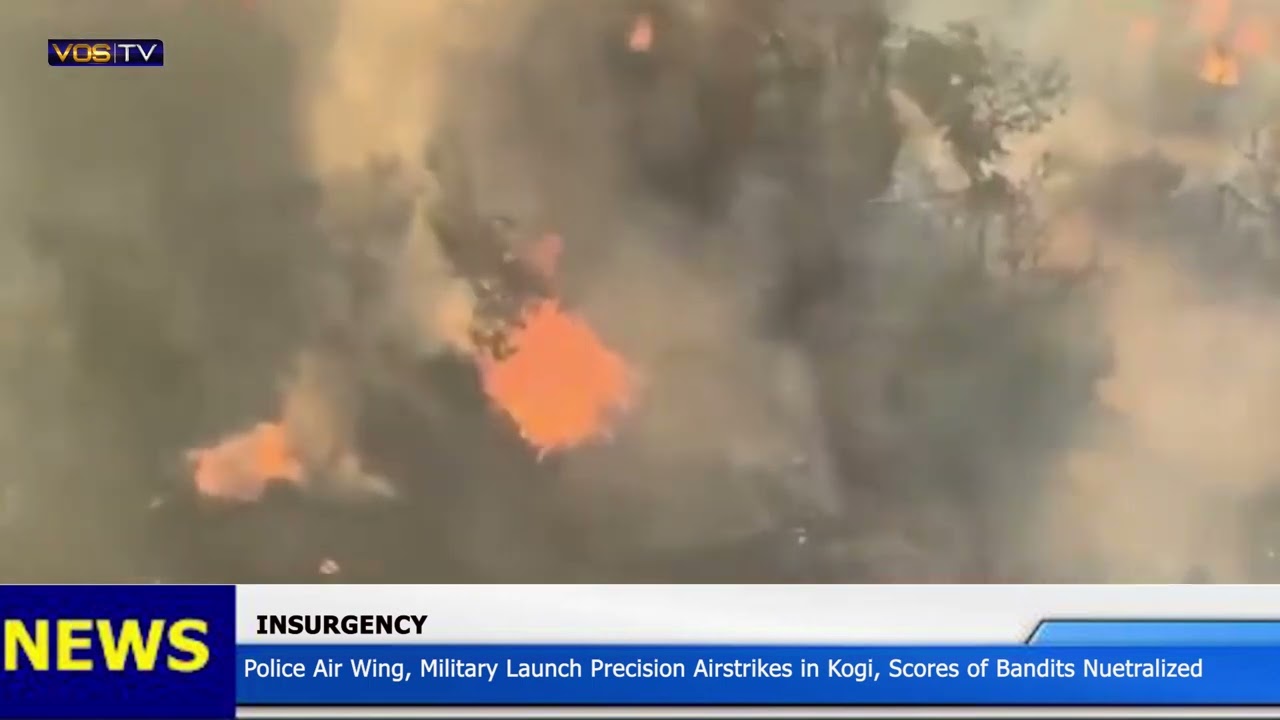 Полиция и военные нанесли авиаудары в штате Коги, уничтожив множество бандитов.