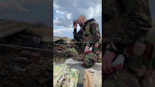 Ukrainian snipers use (Ukrainian rifles, Zbroyar Z-10308 7.62 mm caliber with a range of 800 meters) Ukrainian snipers use (Ukrainian rifles, Zbroyar Z-10308 7.62 mm caliber with a range of 800 meters)