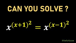 Celebrity Crack This Algebra Code | Math Olympiad Question On Exponential Equation Net Worth