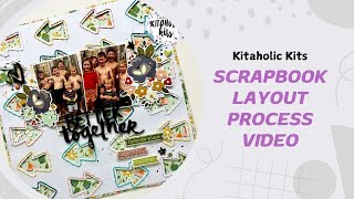 12x12 Scrapbooking Layout - Better Together