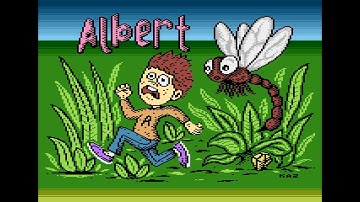 New game "Albert" for Atari 8bit