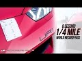 8.55 1/4 Mile World Record Pass from Underground Racing TT Lamborghini Huracán