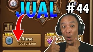 GUIDE JUAL RUNE Akun Baru Part 44 Summoners War Indonesia