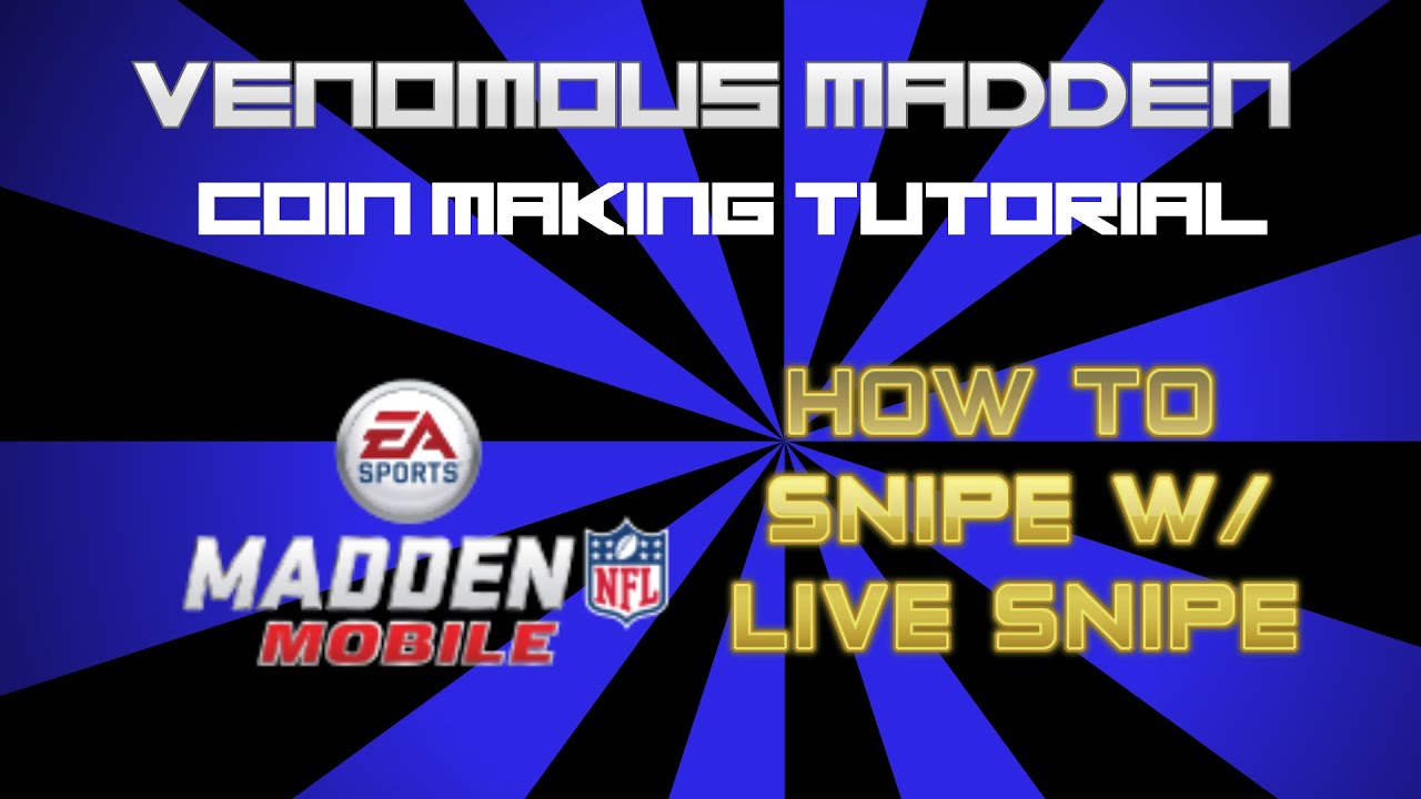 video phone beyonce mp3 How to Make Coins in Madden Mobile // Sniping Tutorial w/ Live Snipe