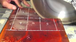 Preparation of a dalle for faceting