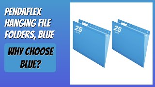 REVIEW (2026): Pendaflex Hanging File Folders, Blue. Features
