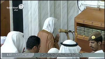 صلاة الفجر للشيخ أحمد طالب حميد اليوم الأربعاء 25 شوال 1438 - من المسجد النبوي - سورة الذاريات كاملة