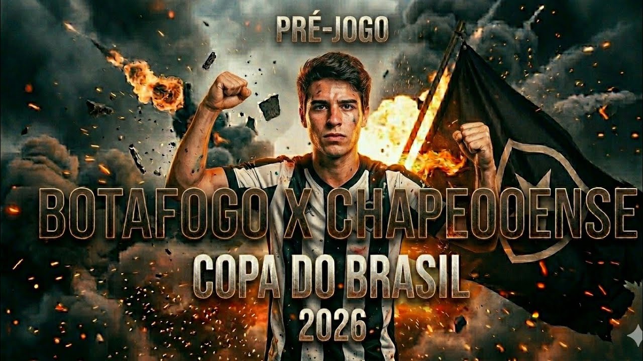 PRÉ-JOGO BOTAFOGO X CHAPECOENSE- COPA DO BRASIL 2026 - YouTube