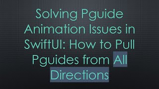 Solving Particle Animation Issues in SwiftUI: How to Pull Particles from All Directions