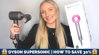 DYSON SUPERSONIC UNBOXING &amp; FIRST IMPRESSION | HOW I SAVED 30% OFF THE RRP | REASONS FOR PURCHASING