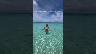 TOP BEACH IN THE ENTIRE WORLD IS IN TURKS AND CAICOS #shorts