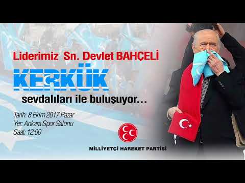 Liderimiz Sn. Devlet Bahçeli Kerkük Sevdalıları ile buluşuyor...