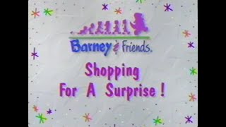 Barney & Friends: Shopping For A Surprise! (Season 3, Episode 5) (Fall 1995 PBS)